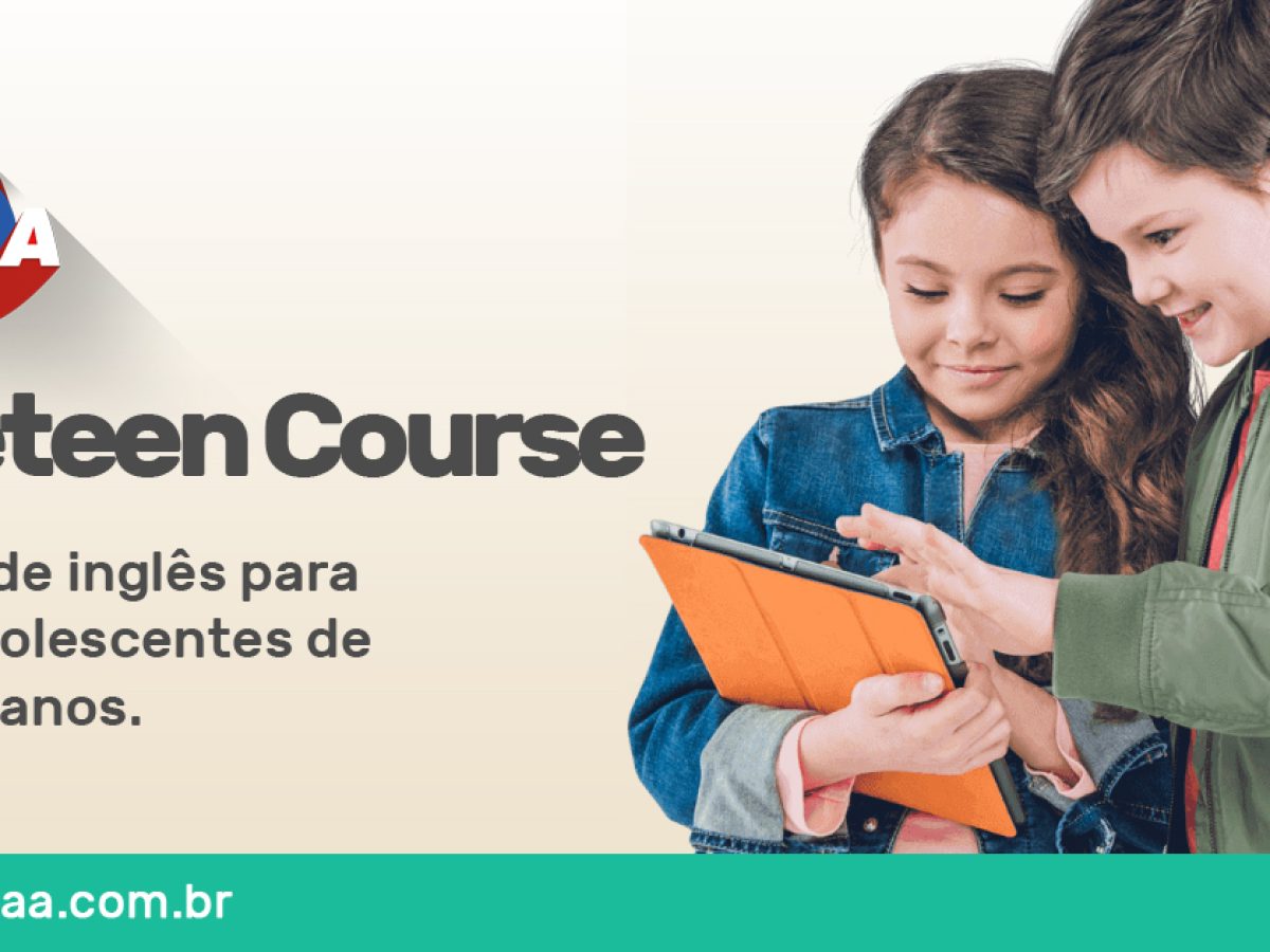 Curso de inglês para crianças 100% online