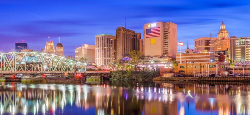 Newark,,New,Jersey,,Usa,Skyline,On,The,Passaic,River. Newark,,New,Jersey,,Usa,Skyline,On,The,Passaic,River.